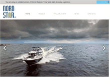 Tablet Screenshot of nordstar.co.uk